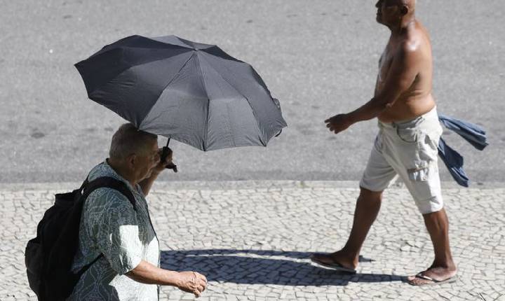 Com 40°C, Rio tem 450 atendimentos de saúde por dia por causa do calor
