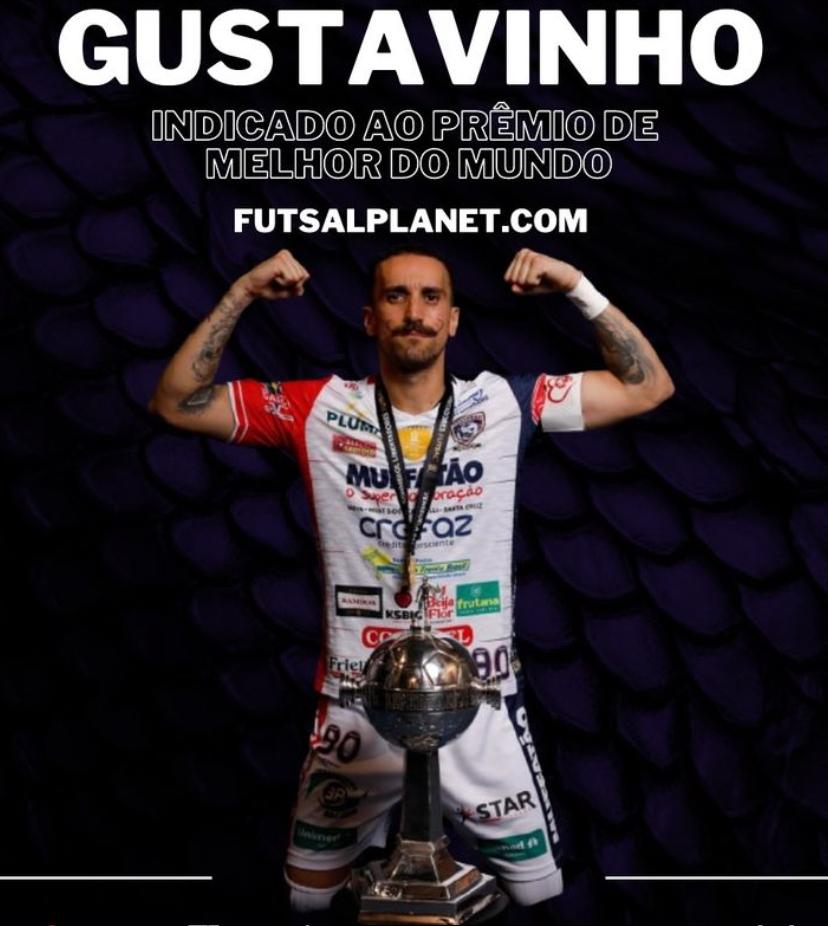 Jogador do Cascavel Futsal é Indicado ao Prêmio de Melhor do Mundo