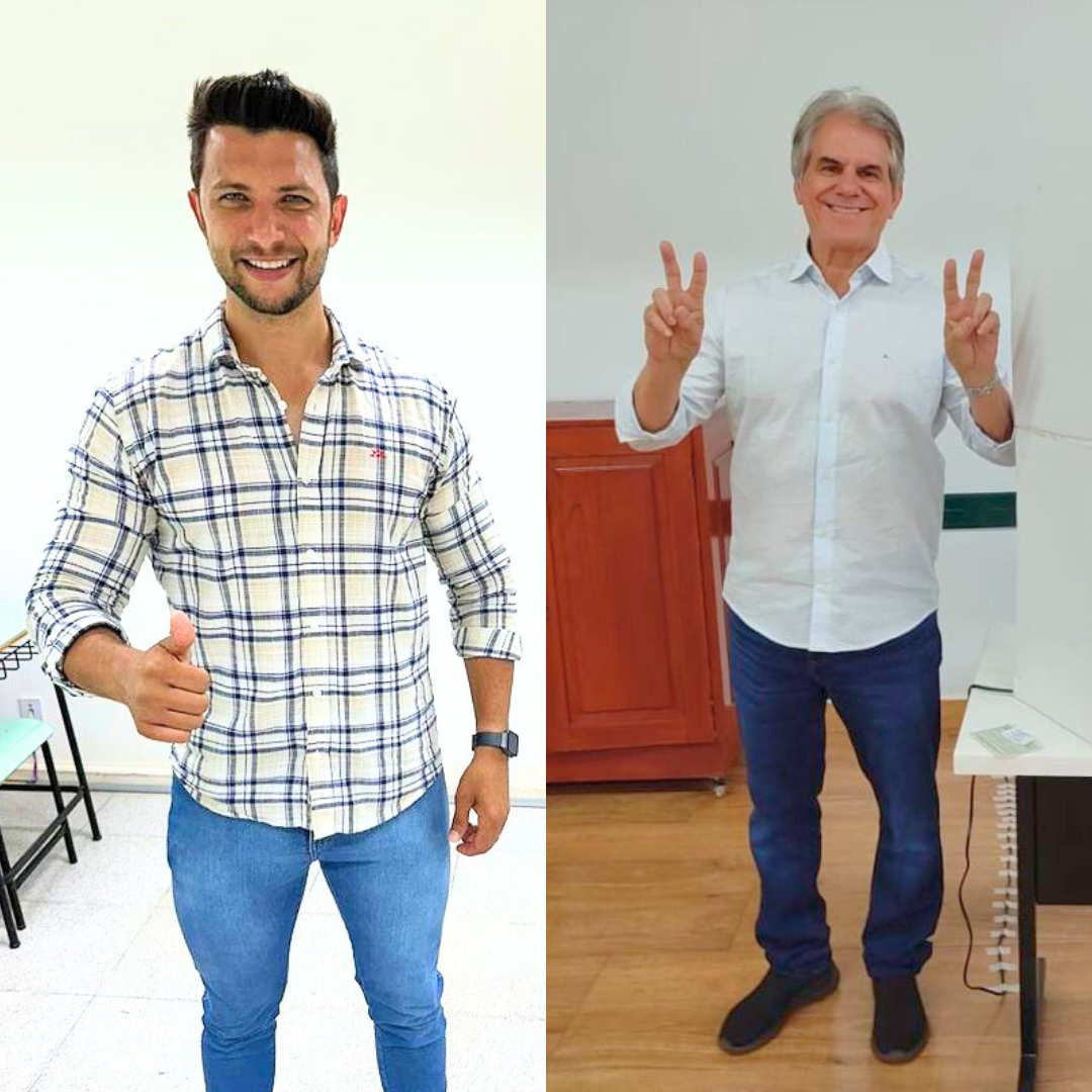Candidatos a prefeito de Palotina votam na manhã deste domingo
