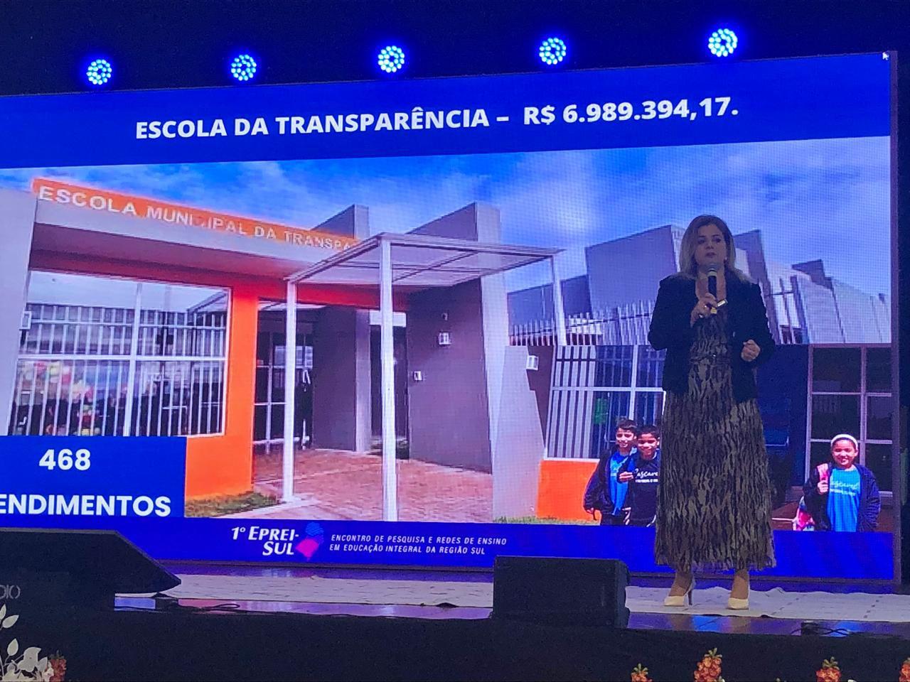 ETI de Cascavel é destaque em encontro regional em Chapecó