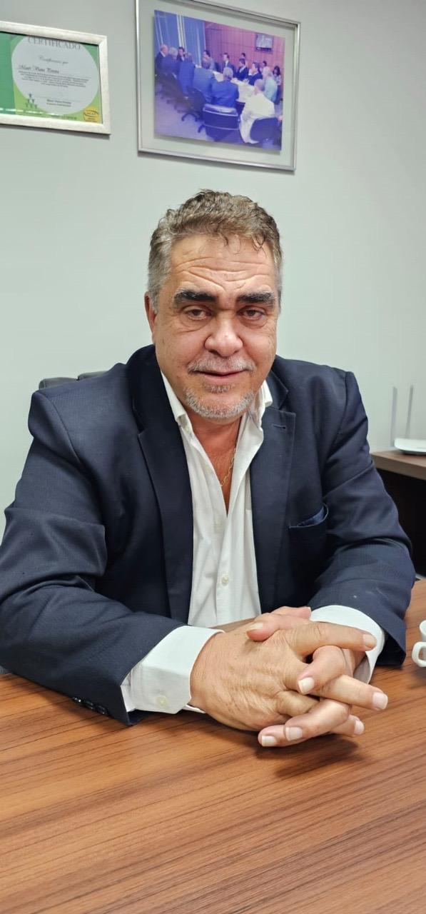 Foto: Mauri Viana Pereira, presidente do Sintrascoopa