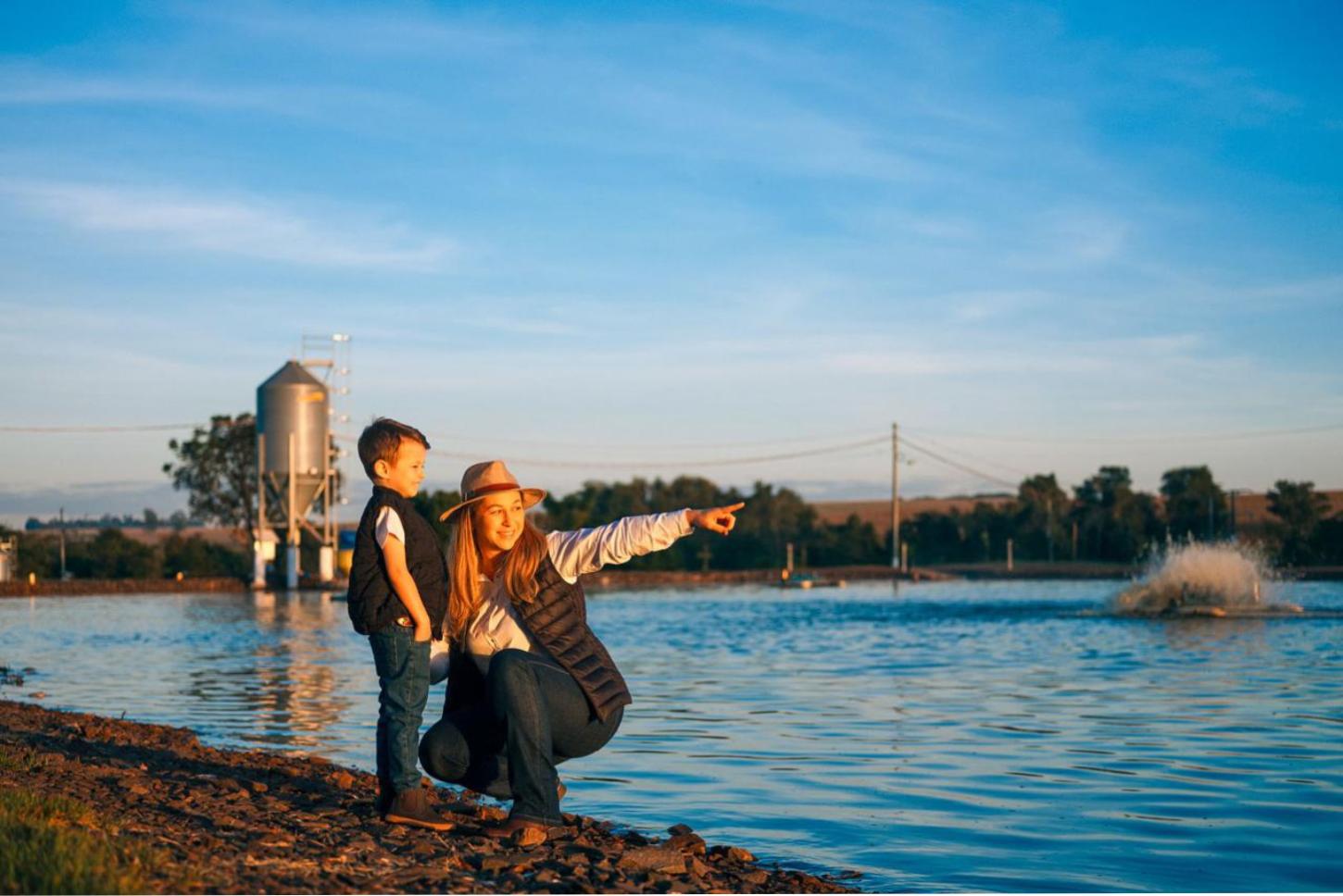 Eficiência e exemplo na produção de tilápias