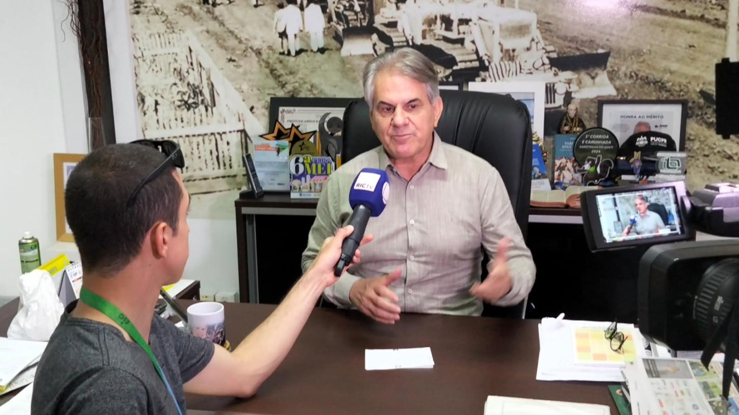 Prefeito Luiz Ernesto de Giacometti: uma gestão marcada pela evolução em Palotina