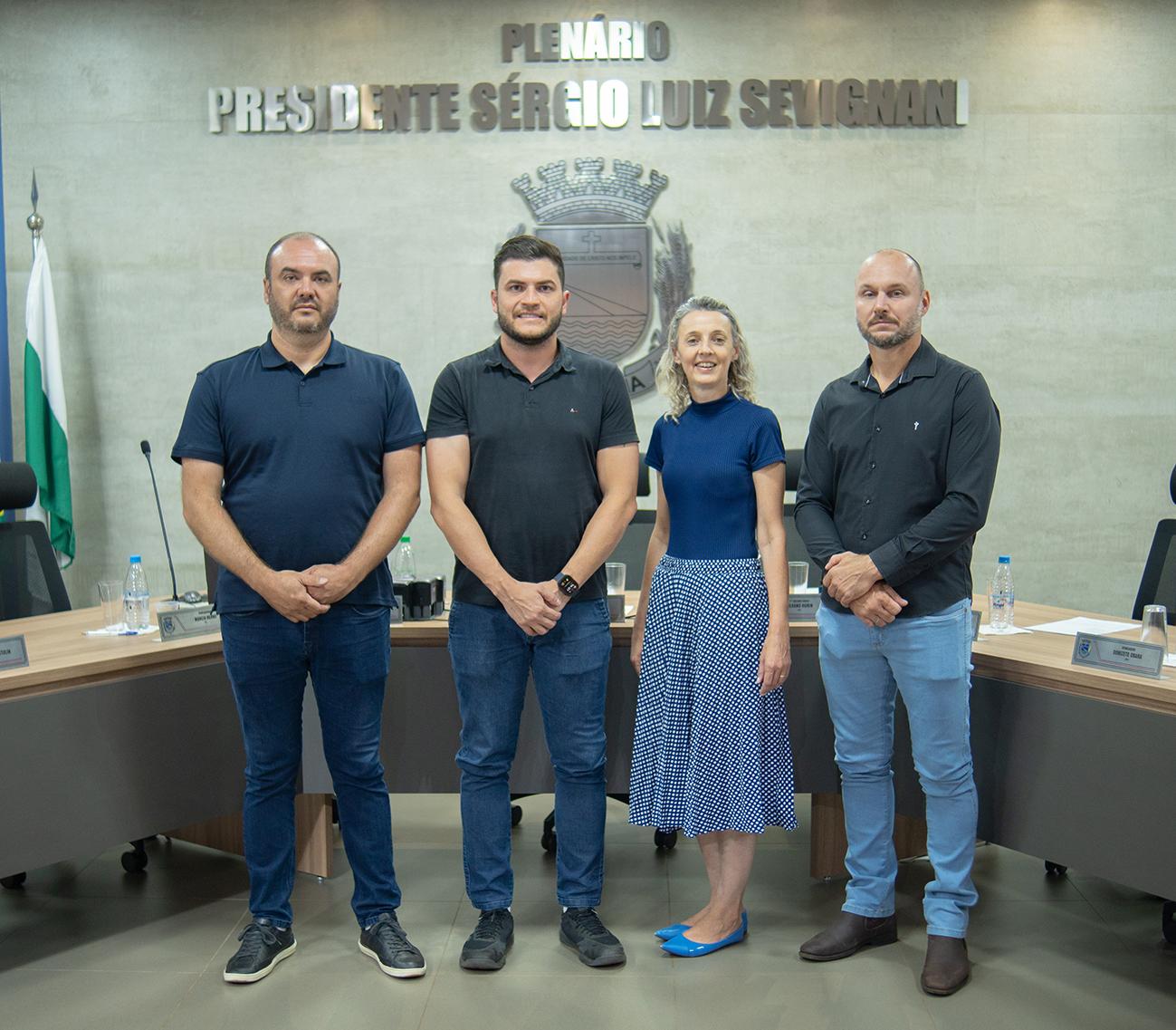 Câmara de Palotina elege Hederson Giacomini como 2º secretário em sessão extraordinária