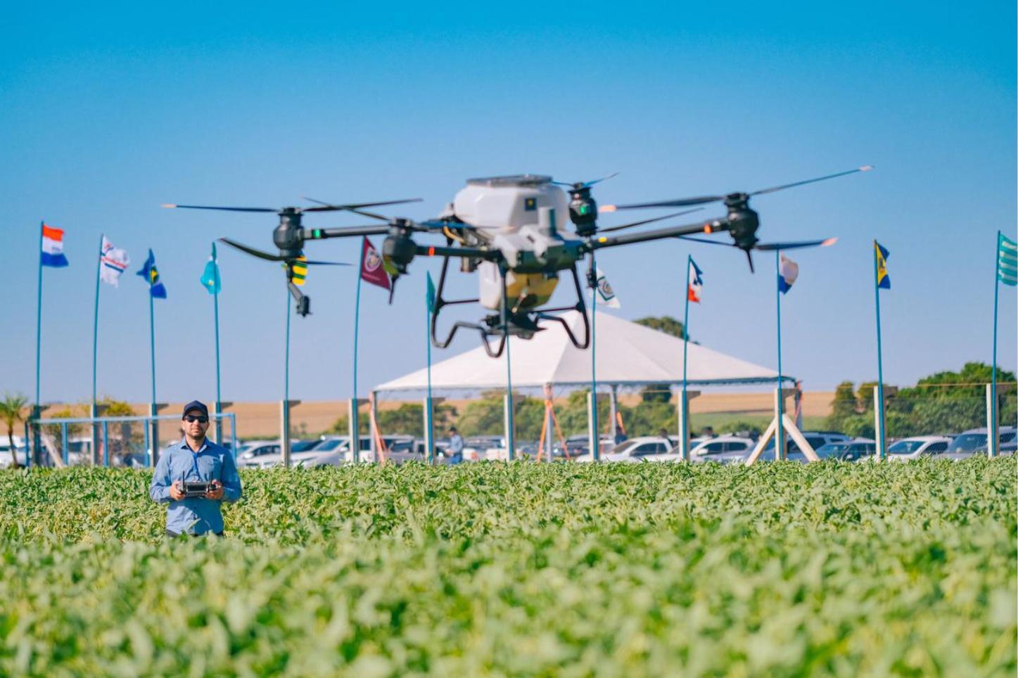 Drones e informatização do agro atraem produtores no Dia de Campo C.Vale
