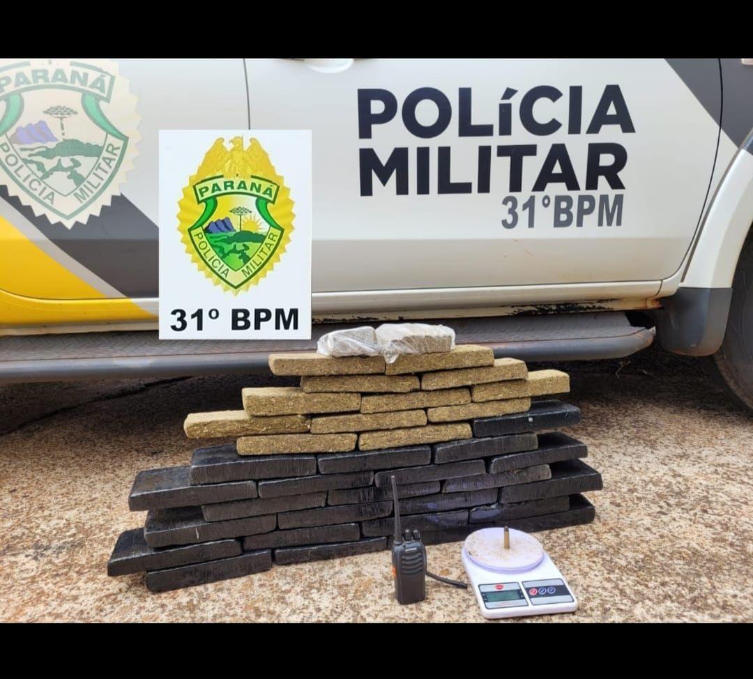 Polícia Militar de Terra Roxa realiza ação contra tráfico de drogas