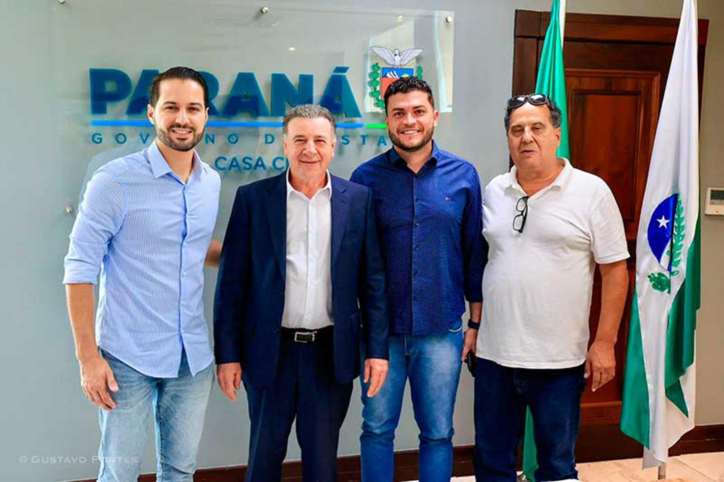 Presidente da Câmara de Palotina cumpre agenda em Curitiba