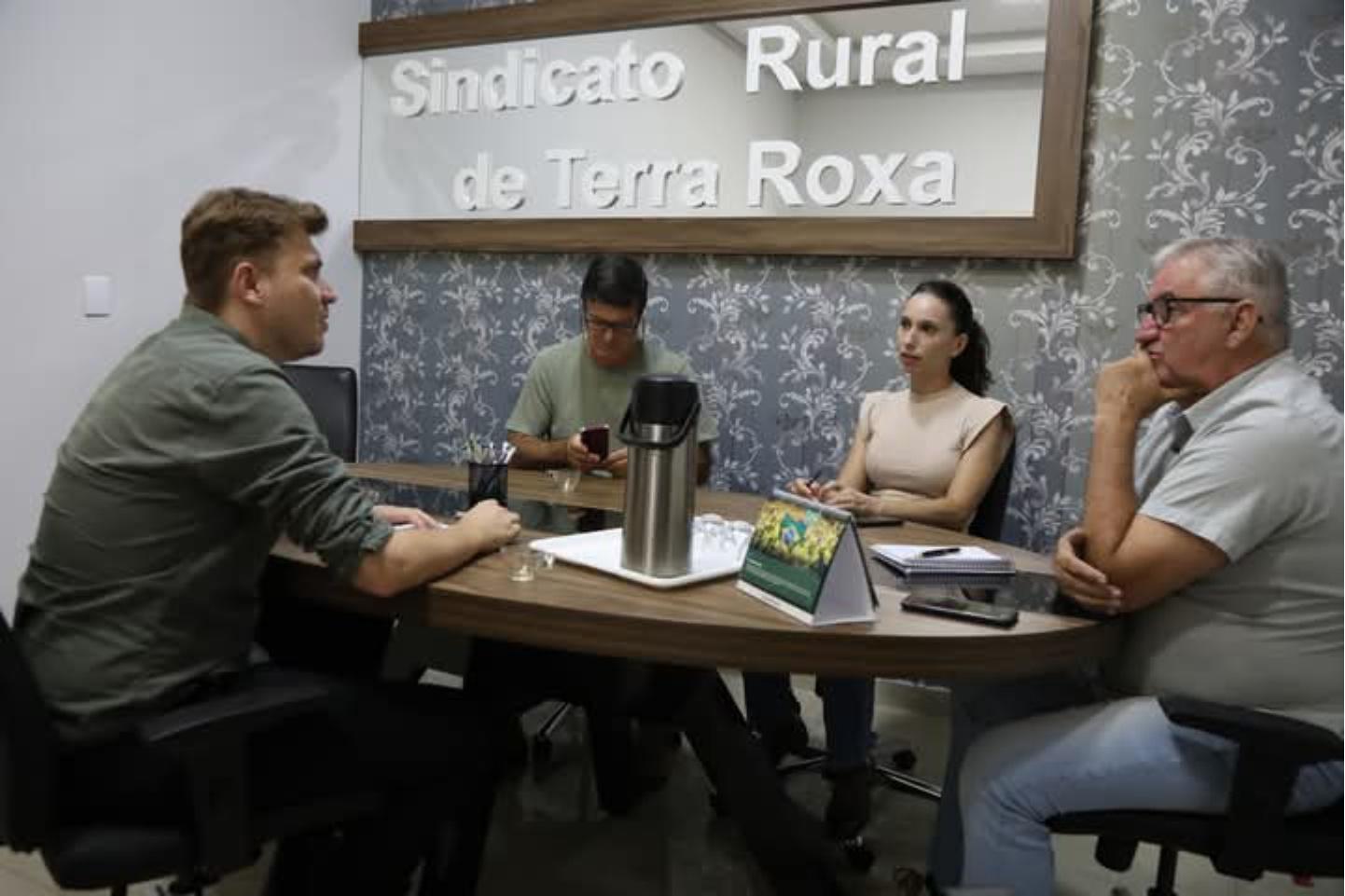 Reunião visou alinhar estratégias para impulsionar o agronegócio em Terra Roxa
