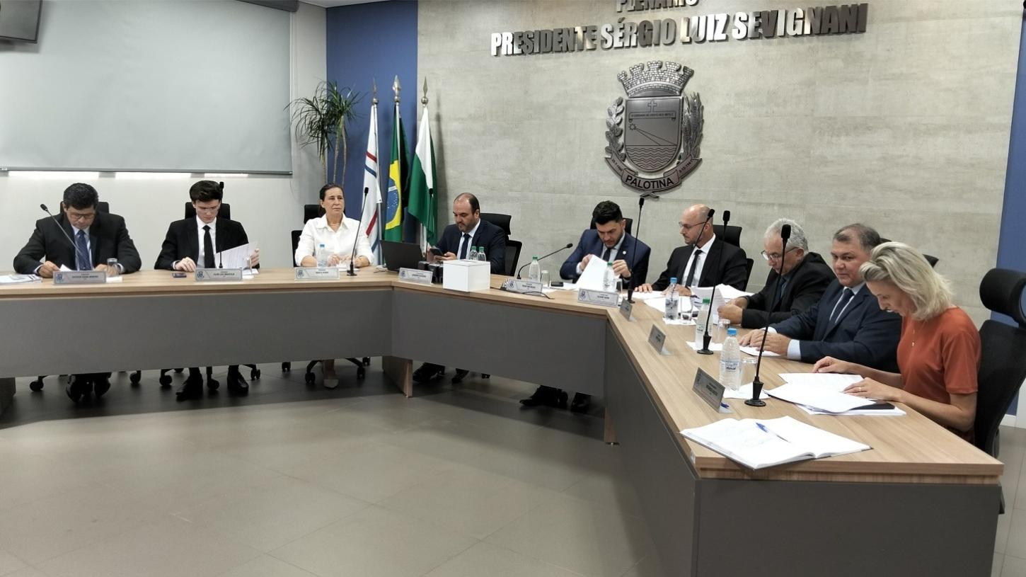 Câmara de Vereadores de Palotina realiza 1ª sessão ordinária de 2025