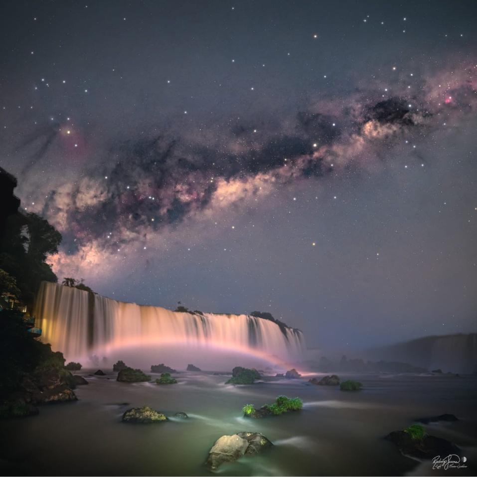 Céu estrelado das Cataratas ganha prêmio internacional de fotografia