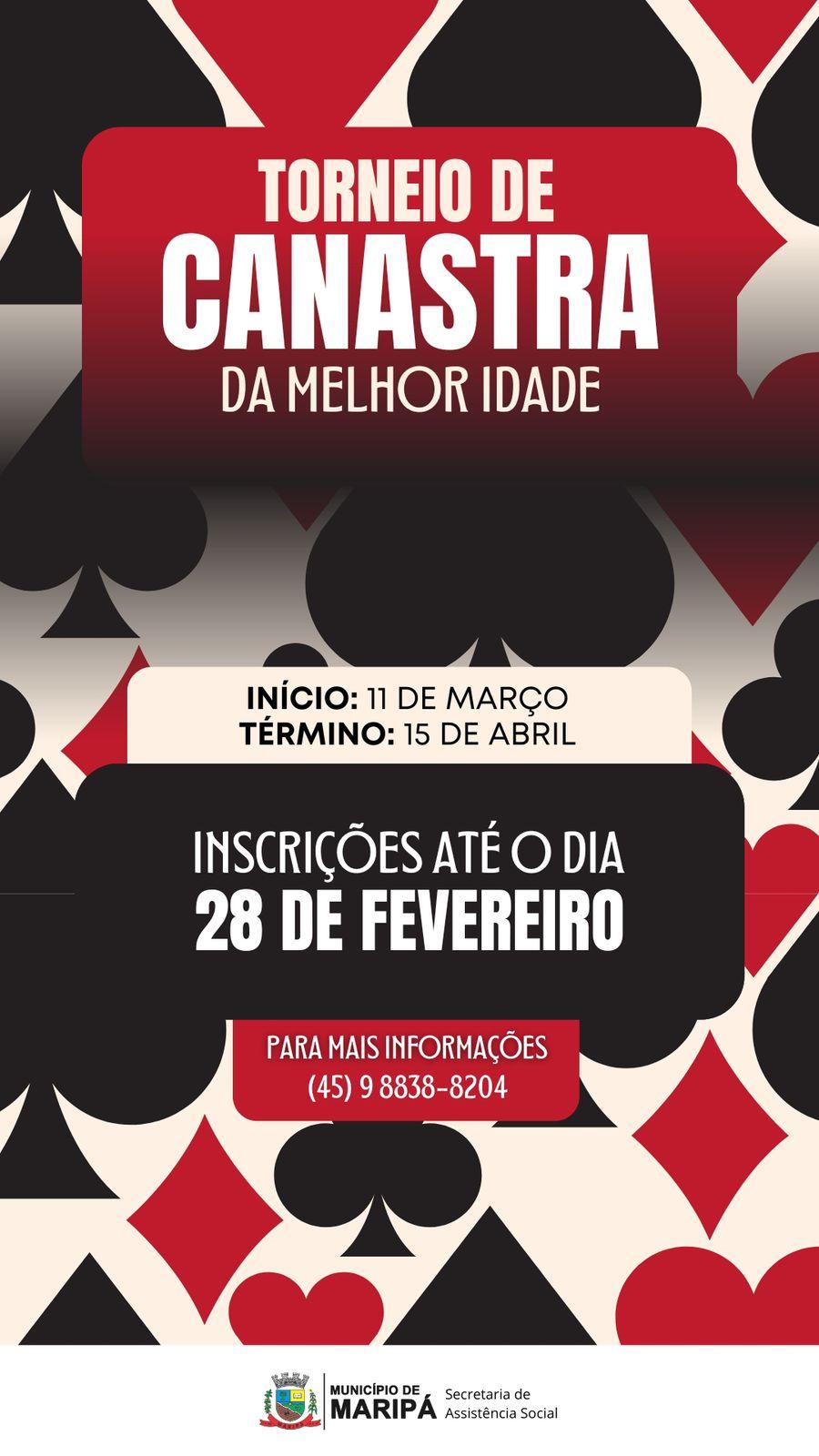 Município de Maripá Realiza Torneio de Canastra para a Melhor Idade