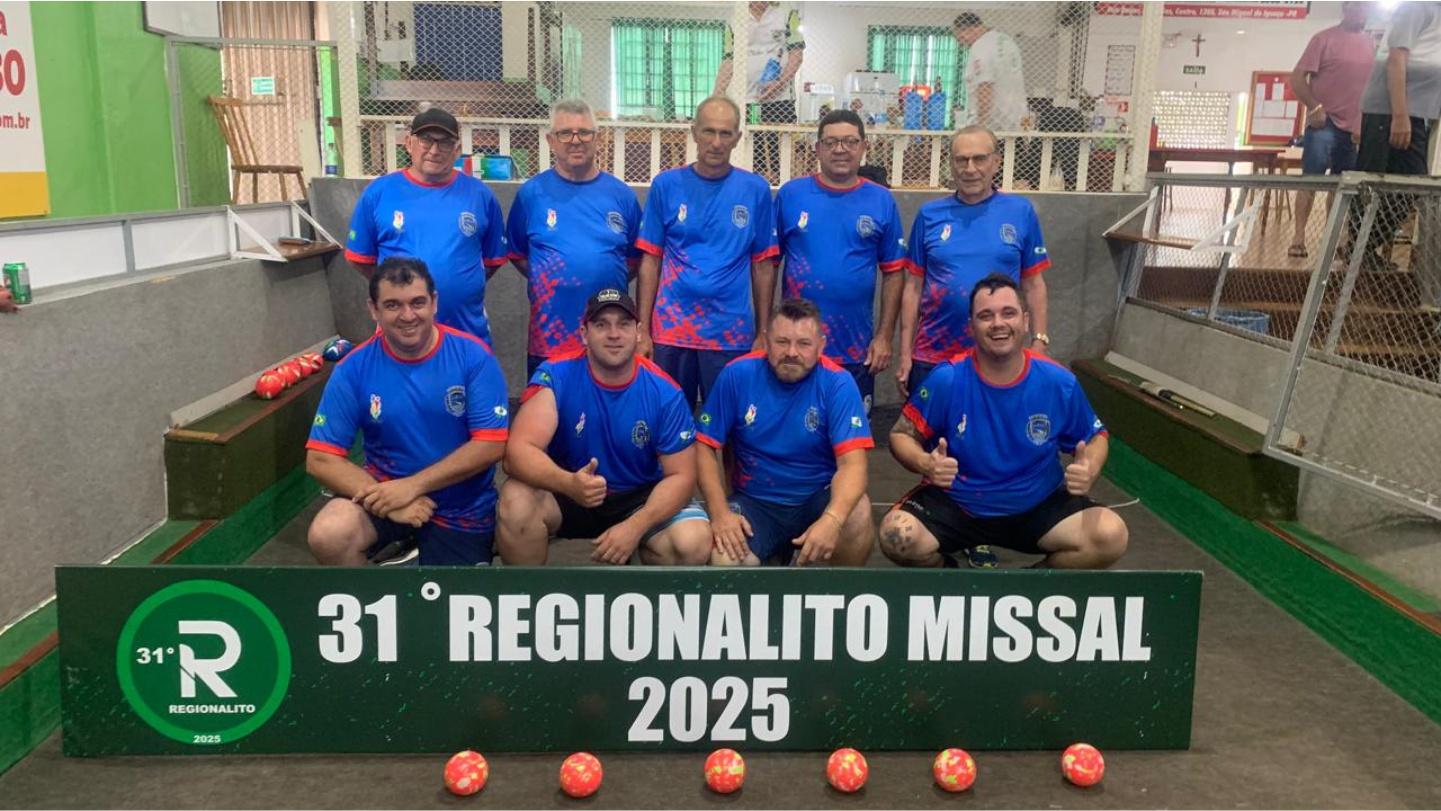 Palotina participou do 31º Regionalito de Bocha realizado na cidade de Missal