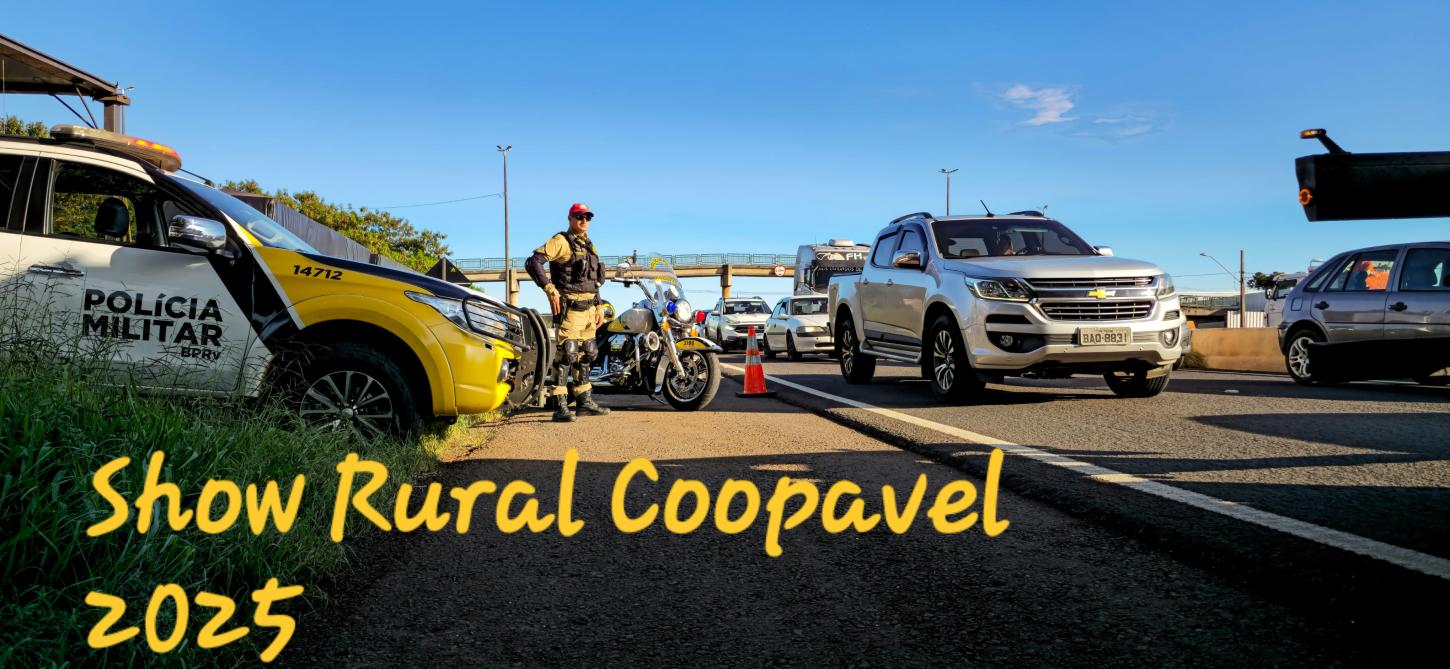 Policiamento reforçado durante o Show Rural Coopavel: segurança em primeiro lugar