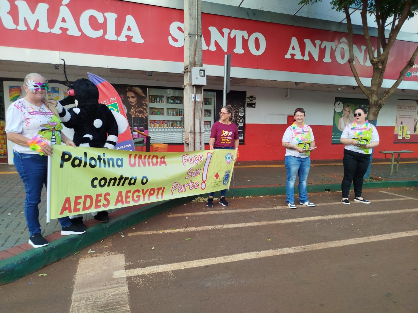 Blitz educativa reforça o combate à dengue em Palotina
