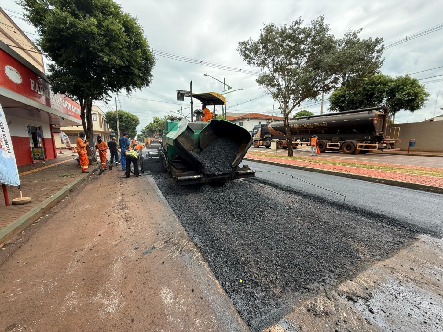 Governo do Paraná realiza obras de melhoria na malha asfáltica de Palotina