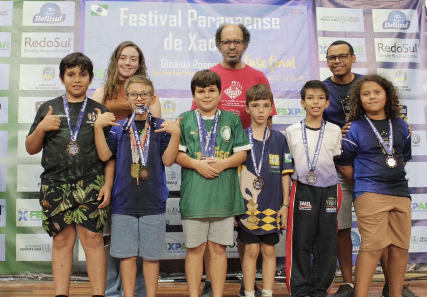 Atletas de Xadrez de Palotina brilham na fase final do Campeonato Paranaense