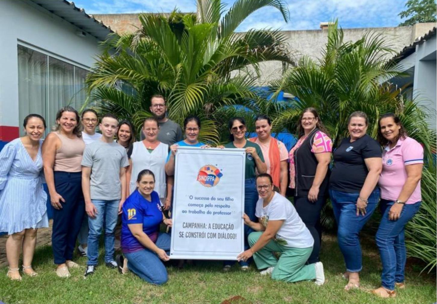 Campanha do SINDIPPA tem adesão total das escolas e CMEIs de Palotina