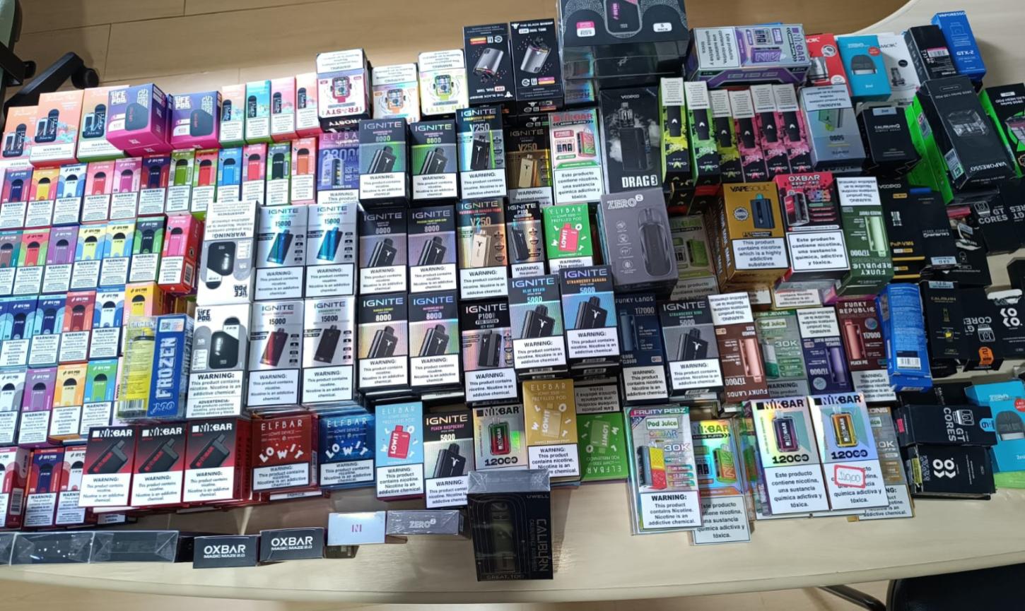 Polícia Civil apreende 421 cigarros eletrônicos em comércio de Palotina