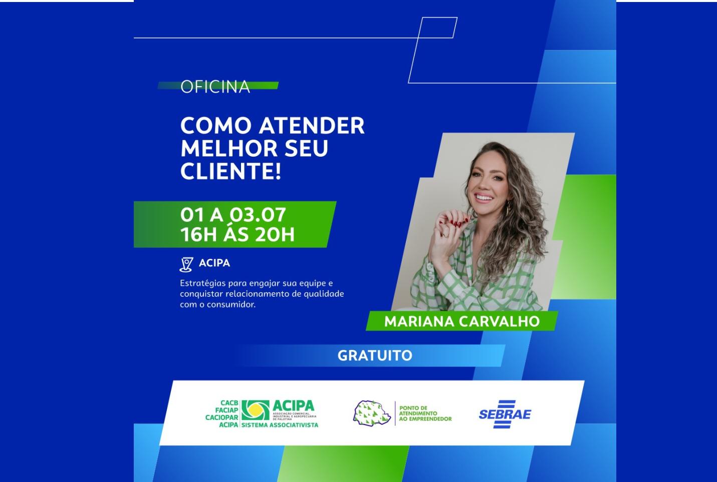 Acipa promove oficina gratuita sobre atendimento ao cliente em julho