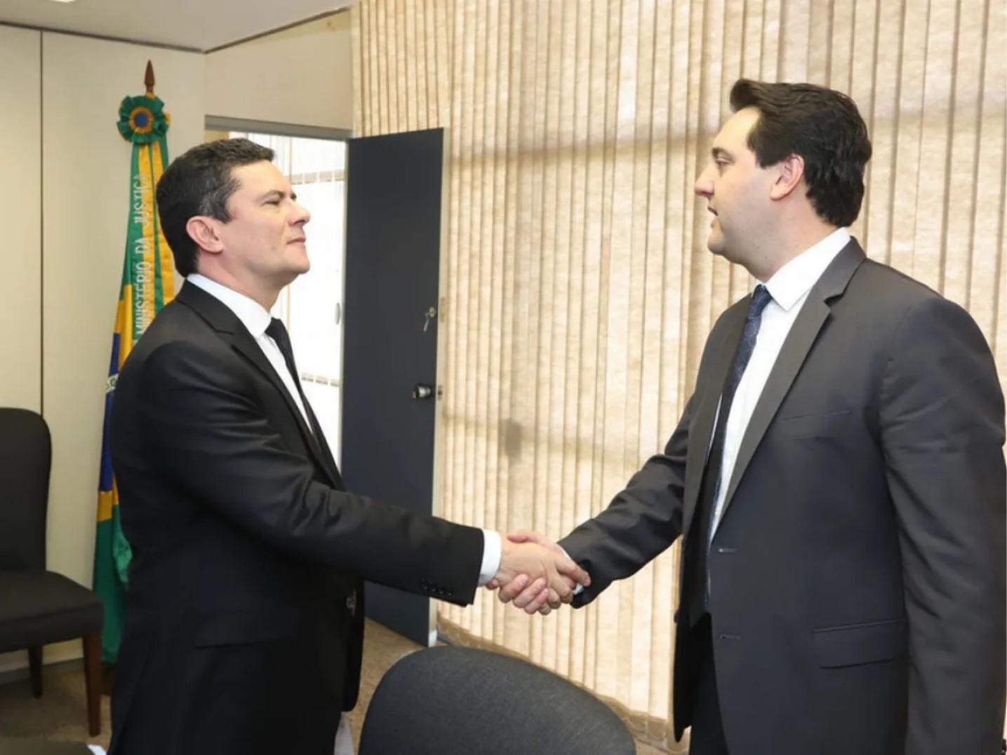 Moro fala em composição com Ratinho em 26 e busca reciprocidade