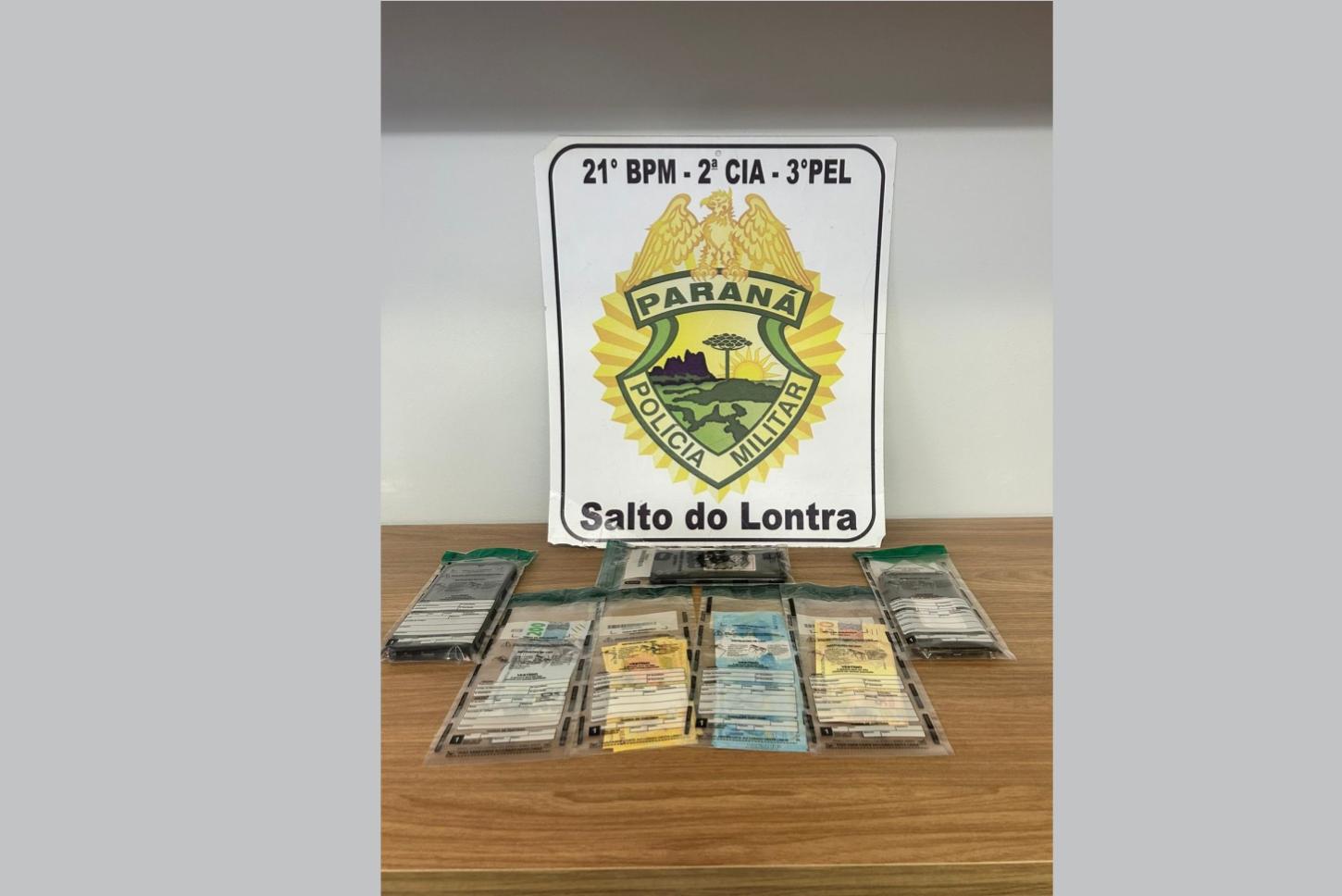 PM e PF apreendem R$ 2 mil em notas falsas