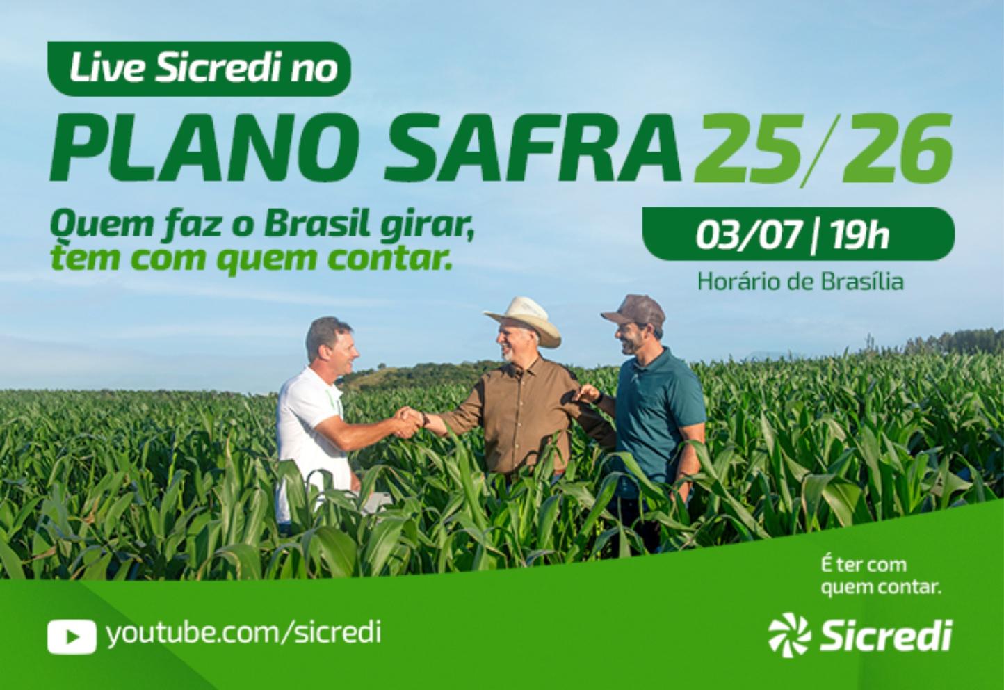 Sicredi vai apresentar novidades do Plano Safra de 2025/2026