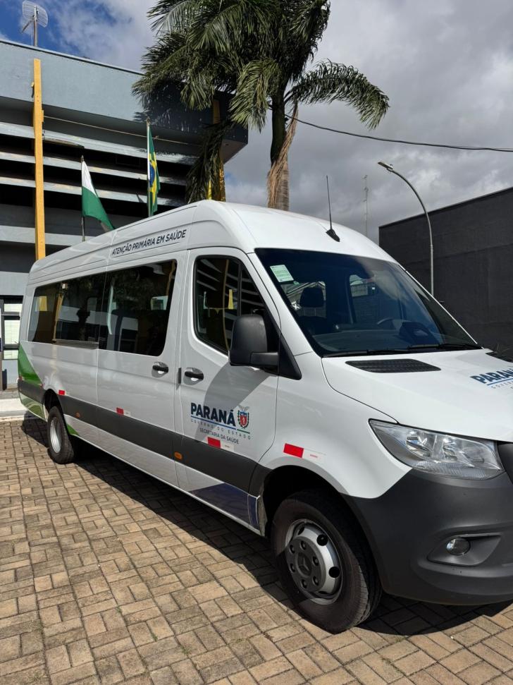 Terra Roxa recebe Van nova para reforçar transporte na Saúde