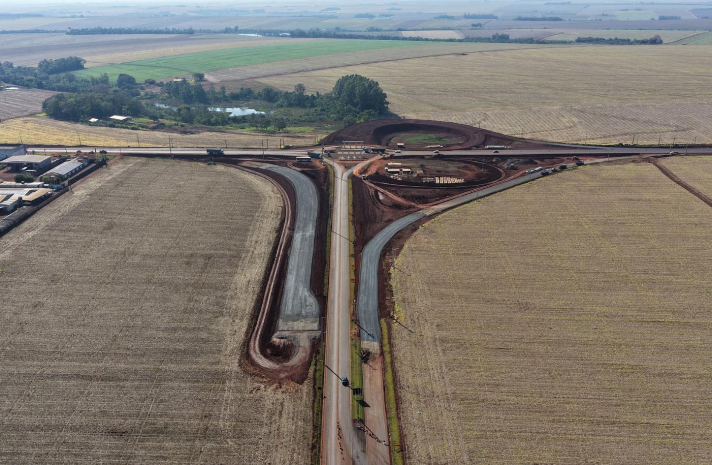Obras do contorno viário de Palotina chegam a 72%