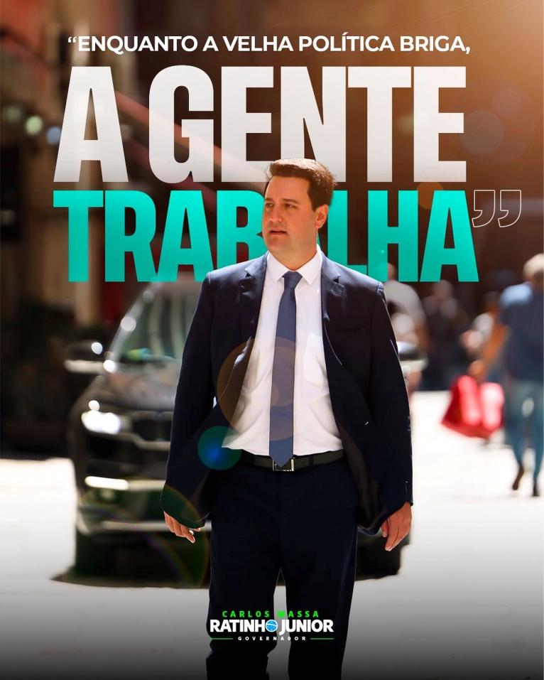 Ratinho Junior foca em avanços e resultados para o Paraná