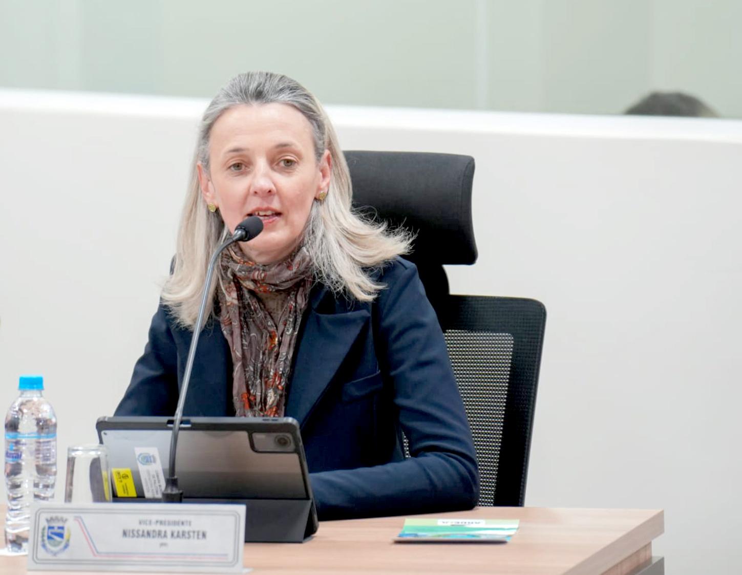 Vereadora Nissandra Karsten cobra atenção para demandas da Educação