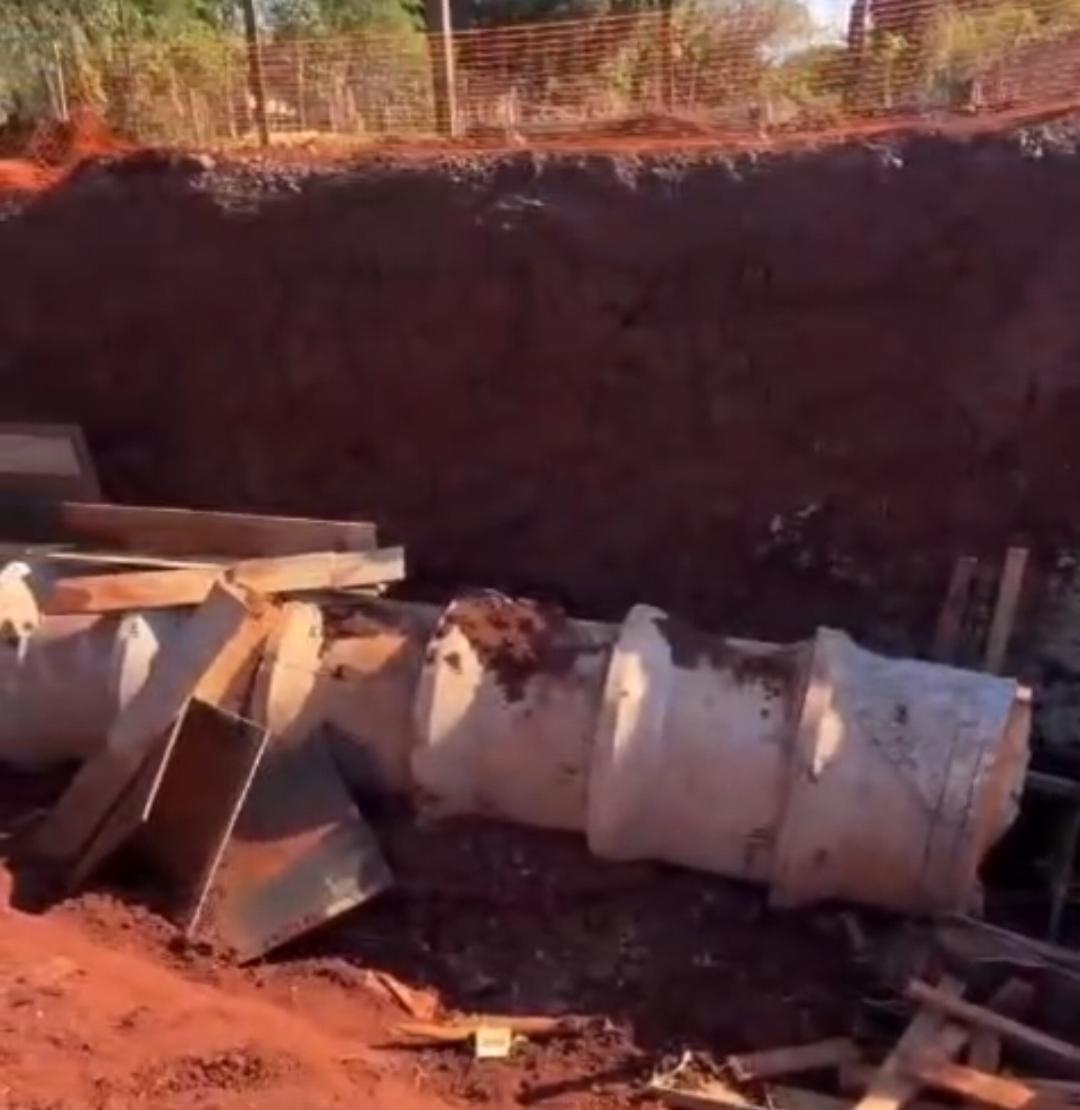 Vídeo: Prefeito de Terra Roxa destaca avanço das obras no Distrito de Santa Rita