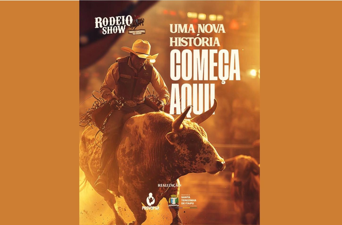 Vídeo: Santa Terezinha do Itaipu se prepara para a 1ª edição do Rodeio Show