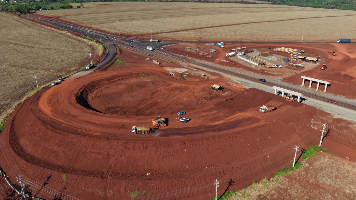 Contorno viário de Palotina entra na reta final com execução em 75%