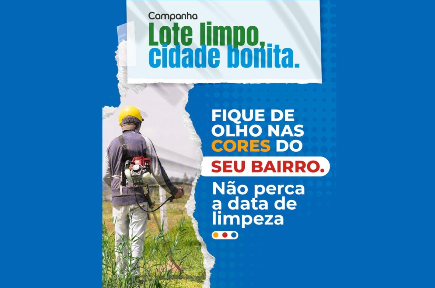 Prefeitura de Terra Roxa reforça a campanha “Lote Limpo, Cidade Bonita”