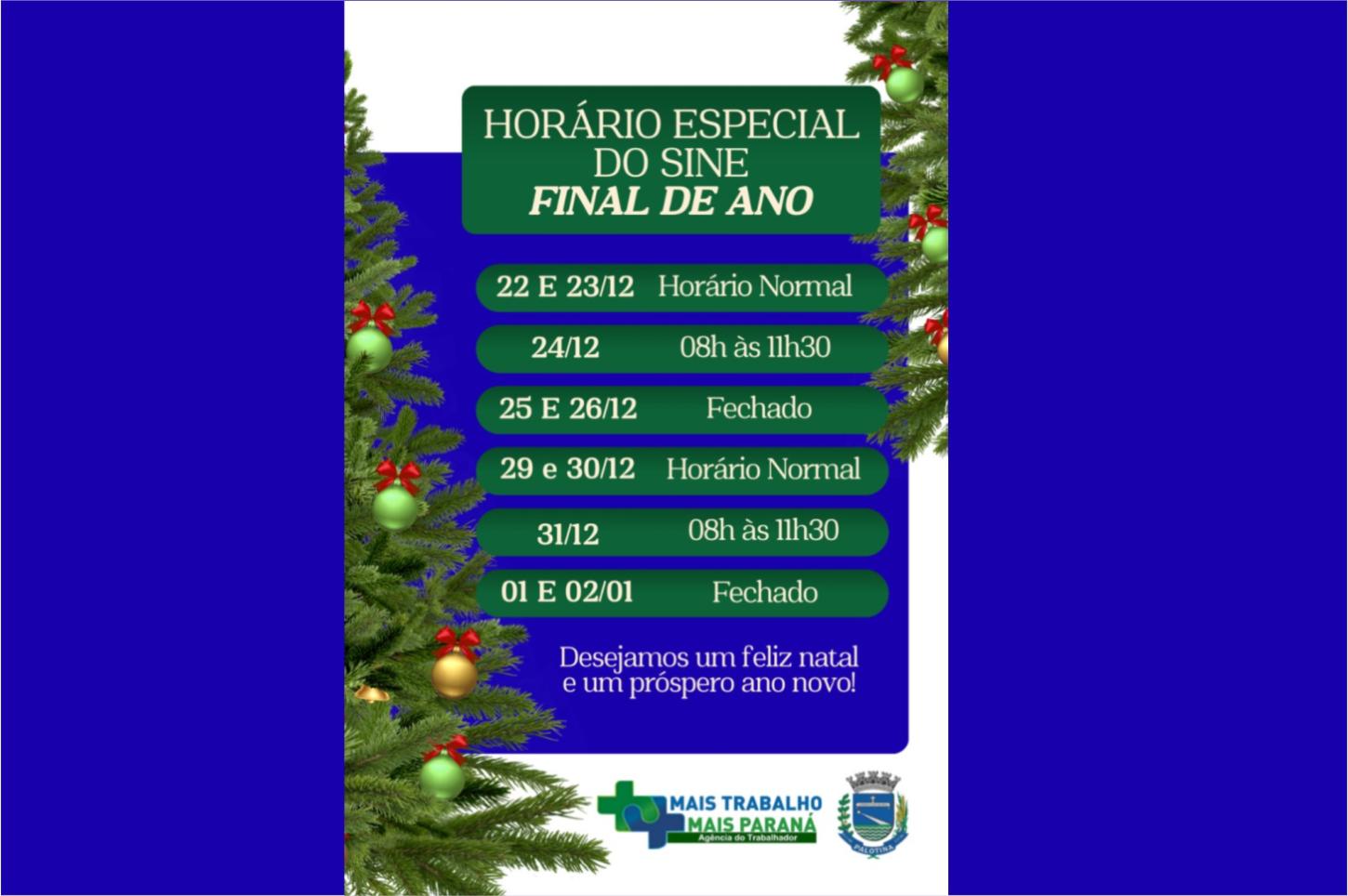 Agência do Trabalhador de Palotina registra números expressivos em 2025 e anuncia horário especial de atendimento