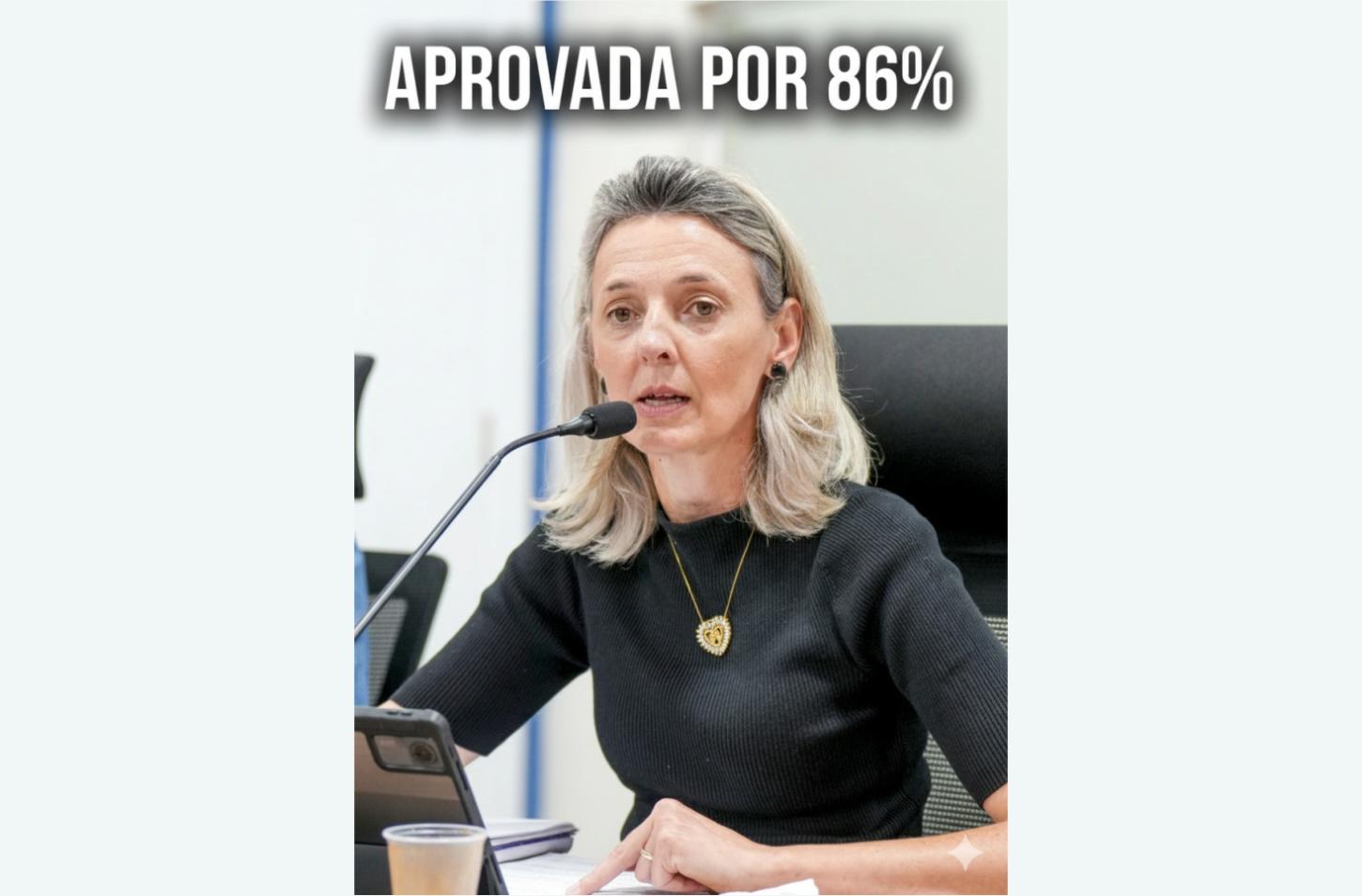 Aprovação de Nissandra chega a 86% em enquete no Instagram