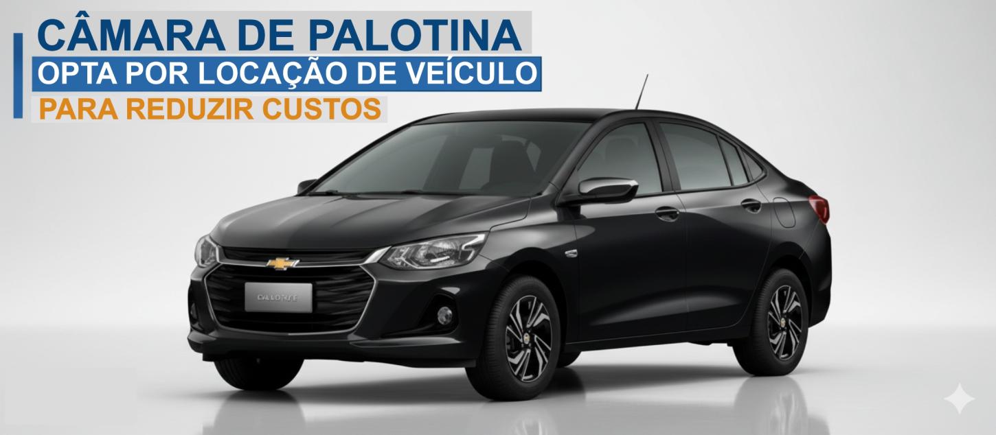 Câmara de Palotina opta por locação de veículo para reduzir custos