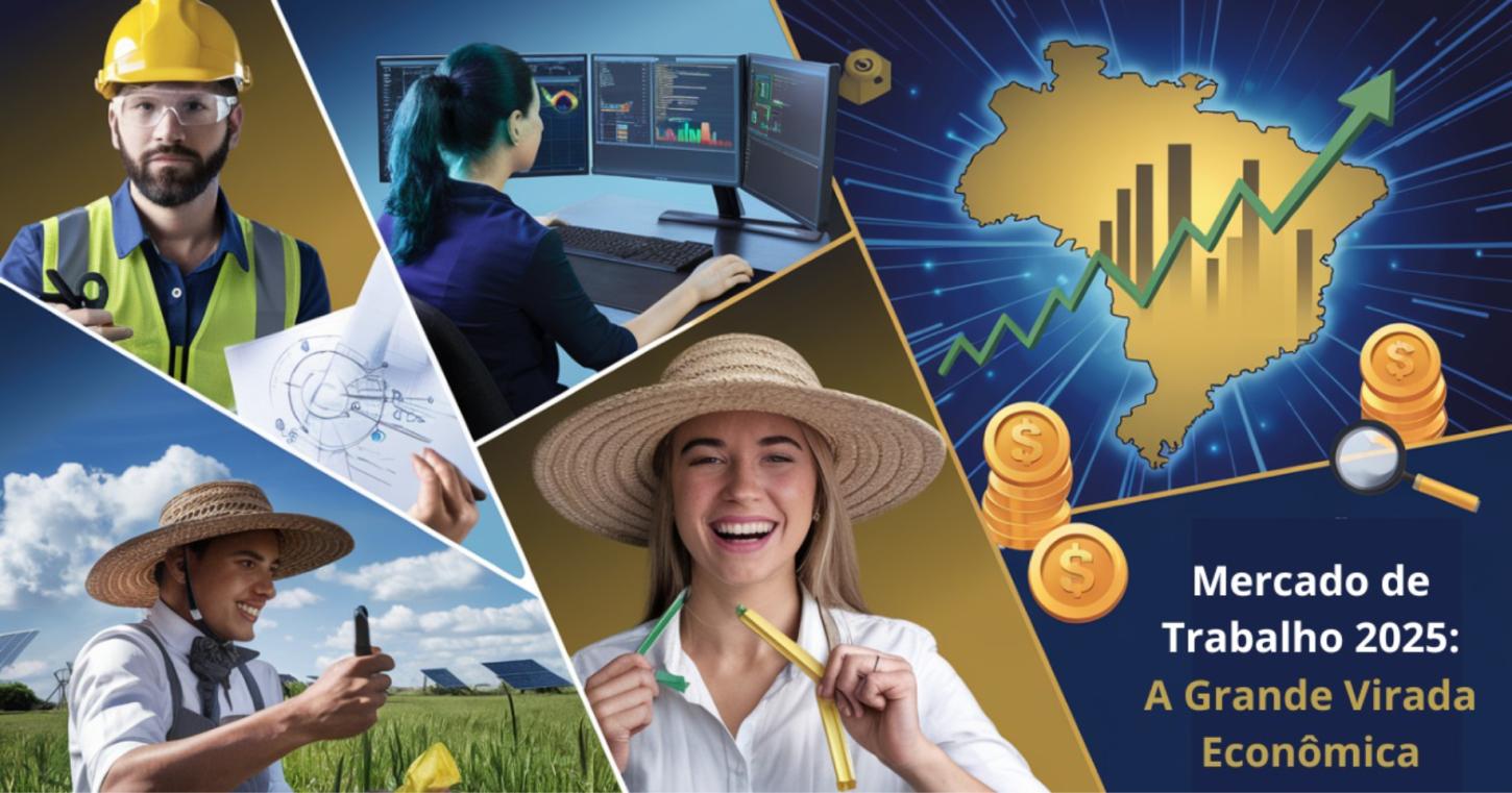 Emprego e economia fecham 2025 em alta no Brasil