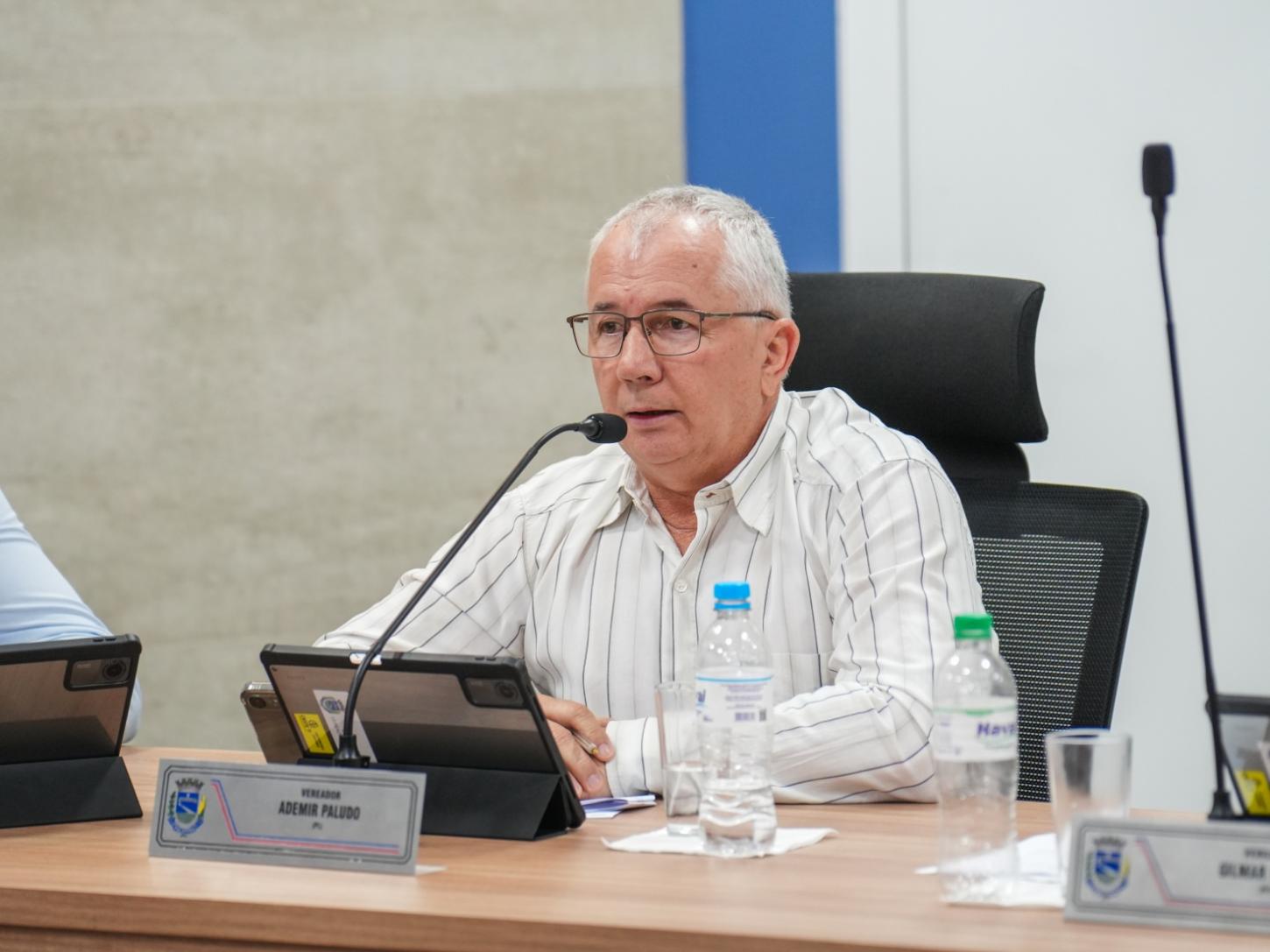 Vereador Ademir Paludo destaca ações do primeiro ano de mandato