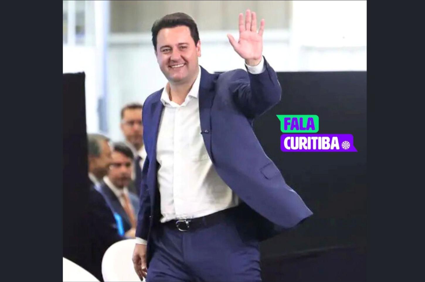 Fala Curitiba afirma que Ratinho Júnior deixará o governo do Paraná em abril