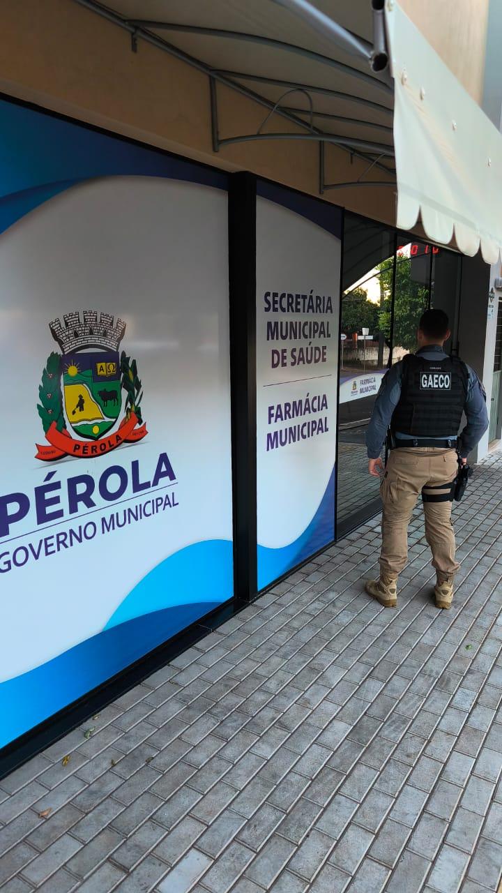 Gaeco de Umuarama cumpre mandados no município de Pérola