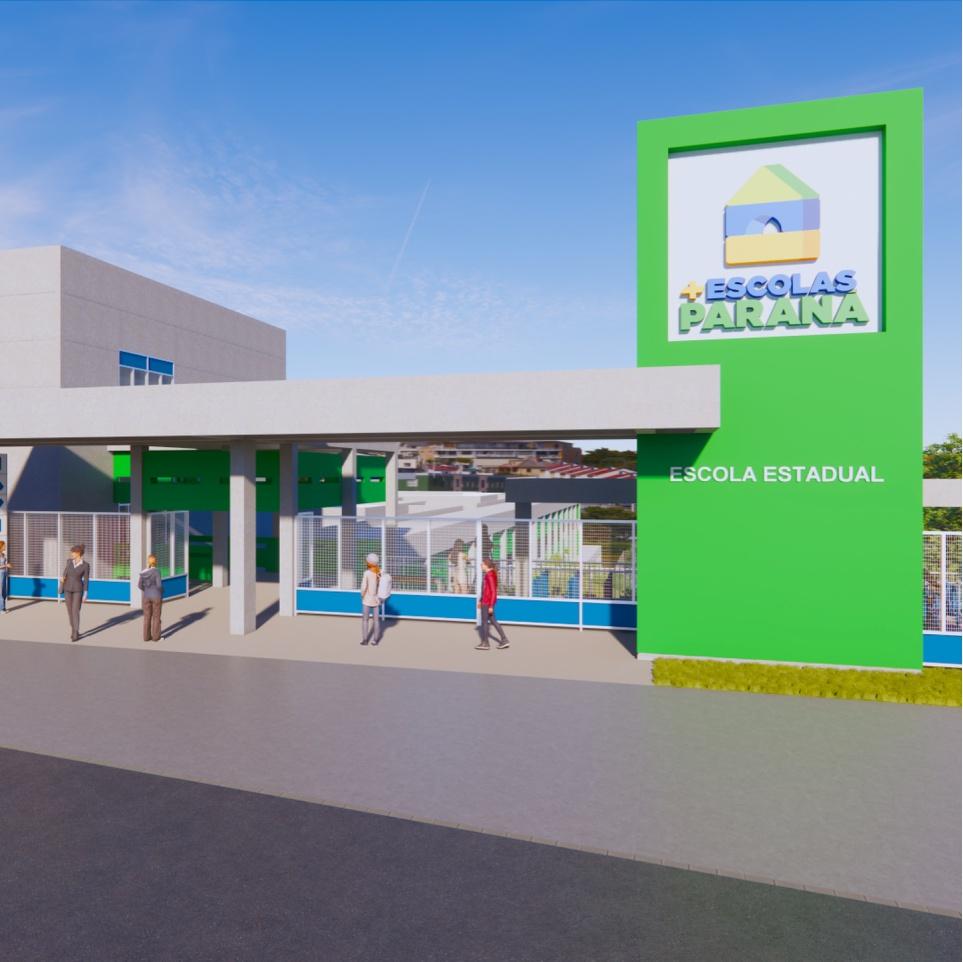 Luiz Ernesto acompanha projeto de nova escola estadual para Palotina