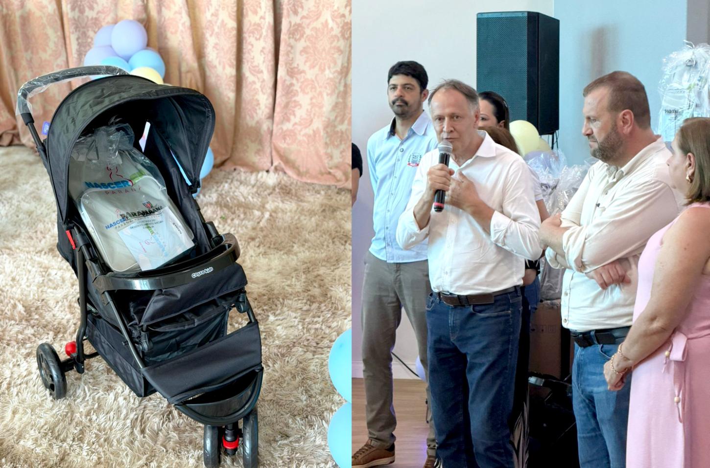 Terra Roxa entrega kits maternidade a gestantes