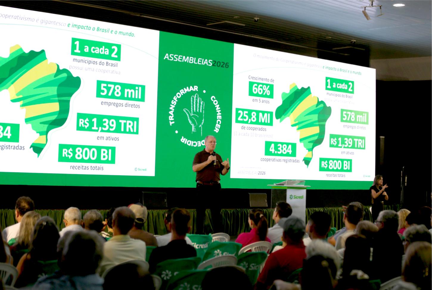 Assembleia do Sicredi reúne mais de 1700 pessoas em Palotina (PR)