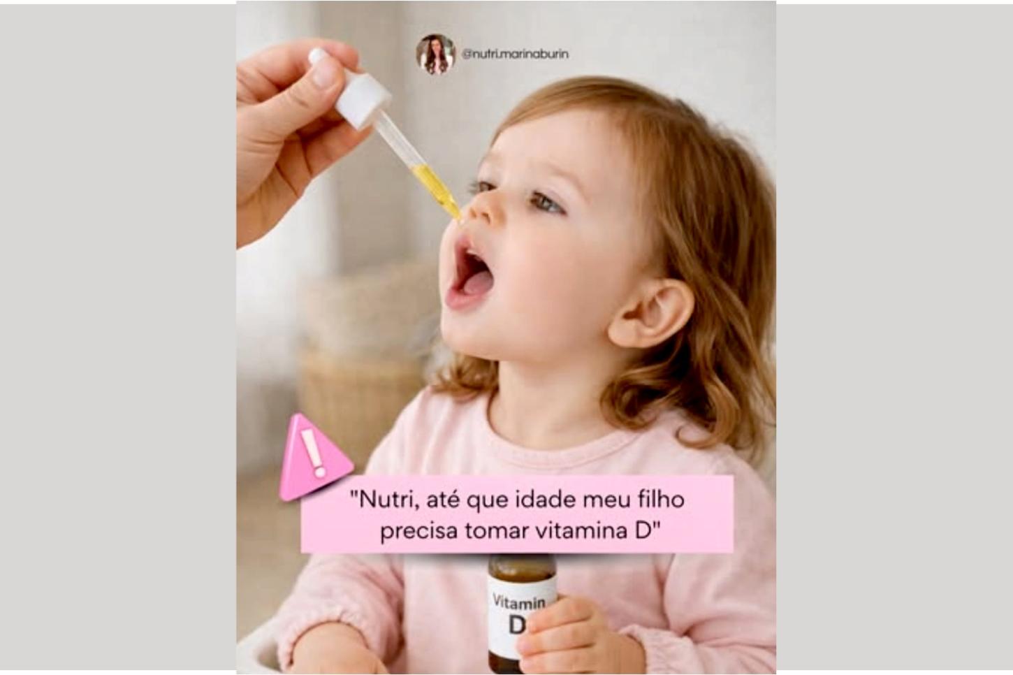 Nutricionista Marina Burin esclarece dúvidas sobre vitamina D em crianças e adolescentes