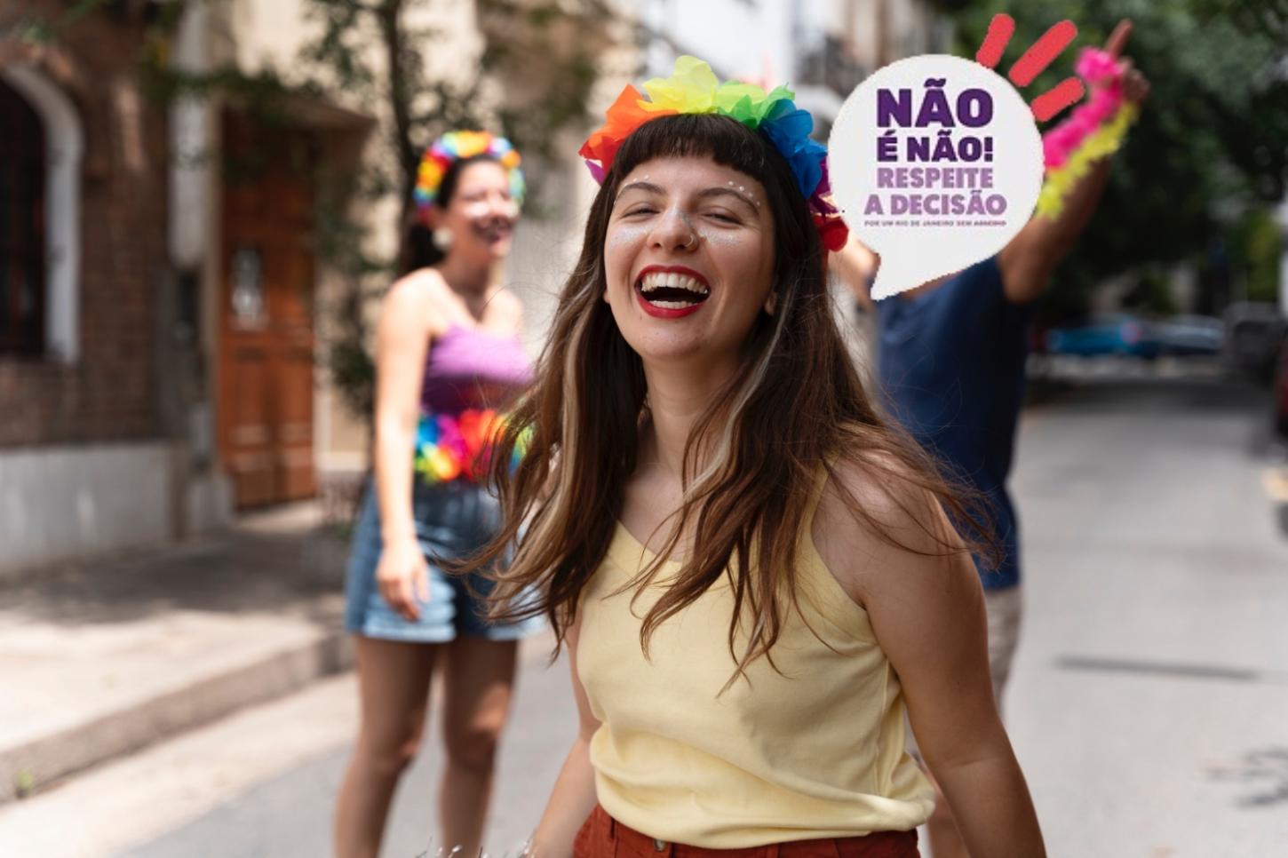 Palotina adere à campanha “Não é Não, no Bloco e nas Redes 2026” para combater o assédio no Carnaval