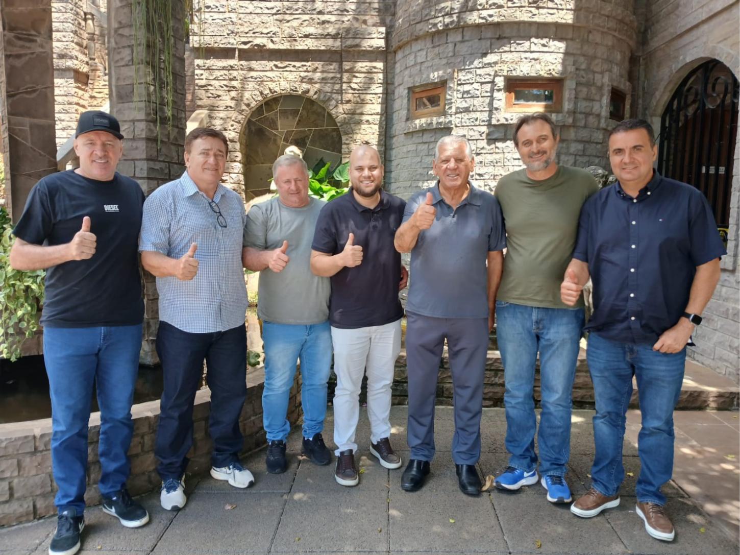 Visitado do deputado Sperafico na prefeitura de Matelândia