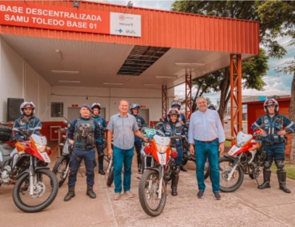 Toledo coloca motolâncias em operação e reforça atendimento de urgência e emergência
