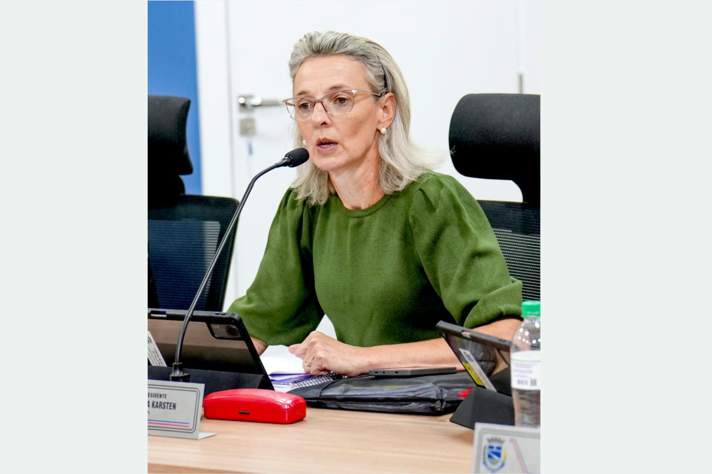 Vereadora Nissandra Karsten afirma que mandato é para dar voz às famílias de Palotina