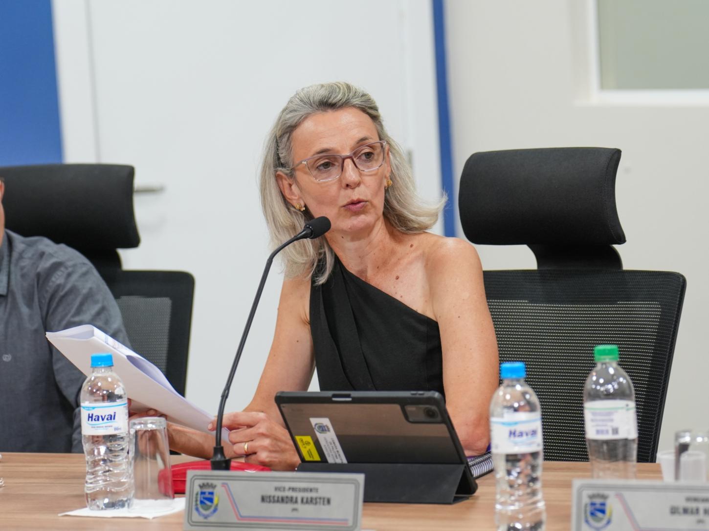 Vereadora Nissandra Karsten tem Indicações e Requerimentos aprovados na Câmara de Palotina